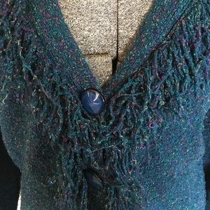CJ Banks Sweaters - Teal cardigan from C.J. Banks. CJ Banks Sweaters - Teal cardigan from C.J. Banks.
