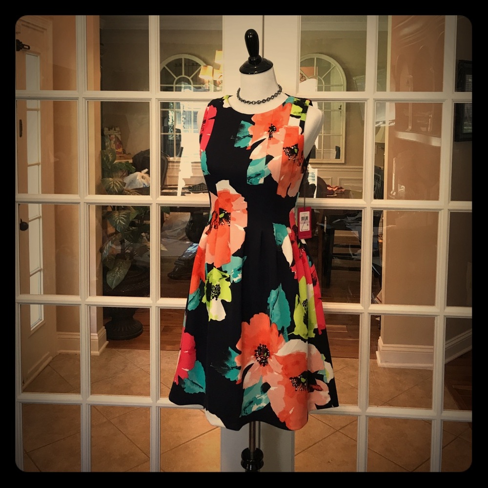 Vince Camino Colorful Dress wPockets! LAST ONE— Sz 8