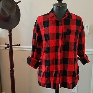 Old Navy Buffalo Check