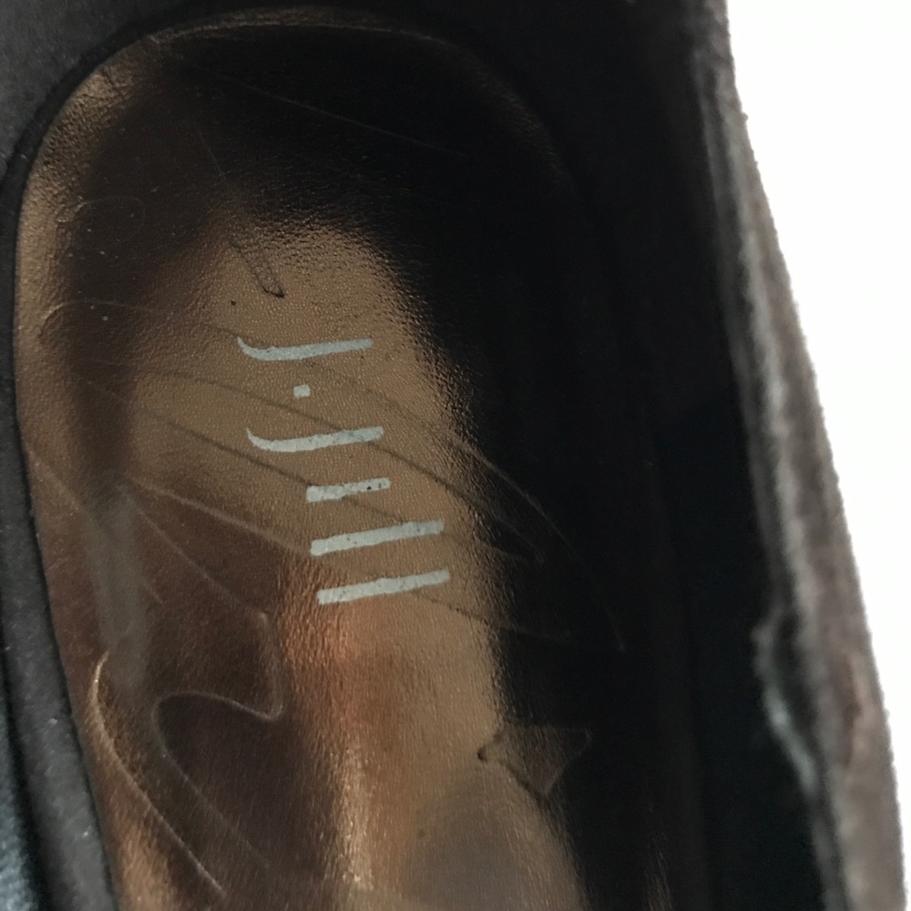 SALE - LAST DAY - Chocolate Suede Peep-Toe Pumps - Picture 8 of 8