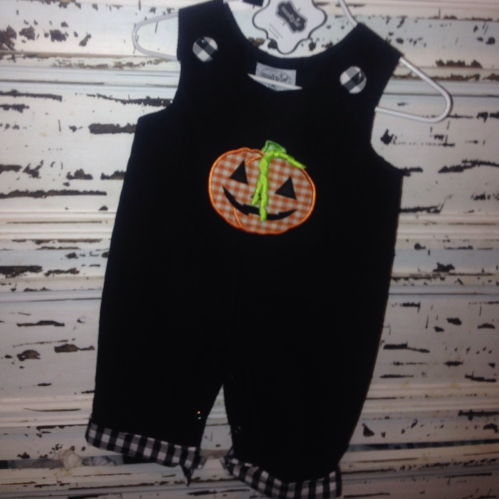 Mud pie corduroy pumpkin outfit  🎃