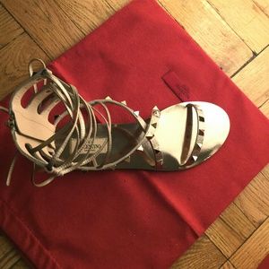 Valentino Rockstud Gladiator Sandals