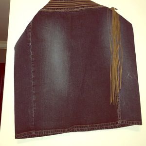 Denim skirt