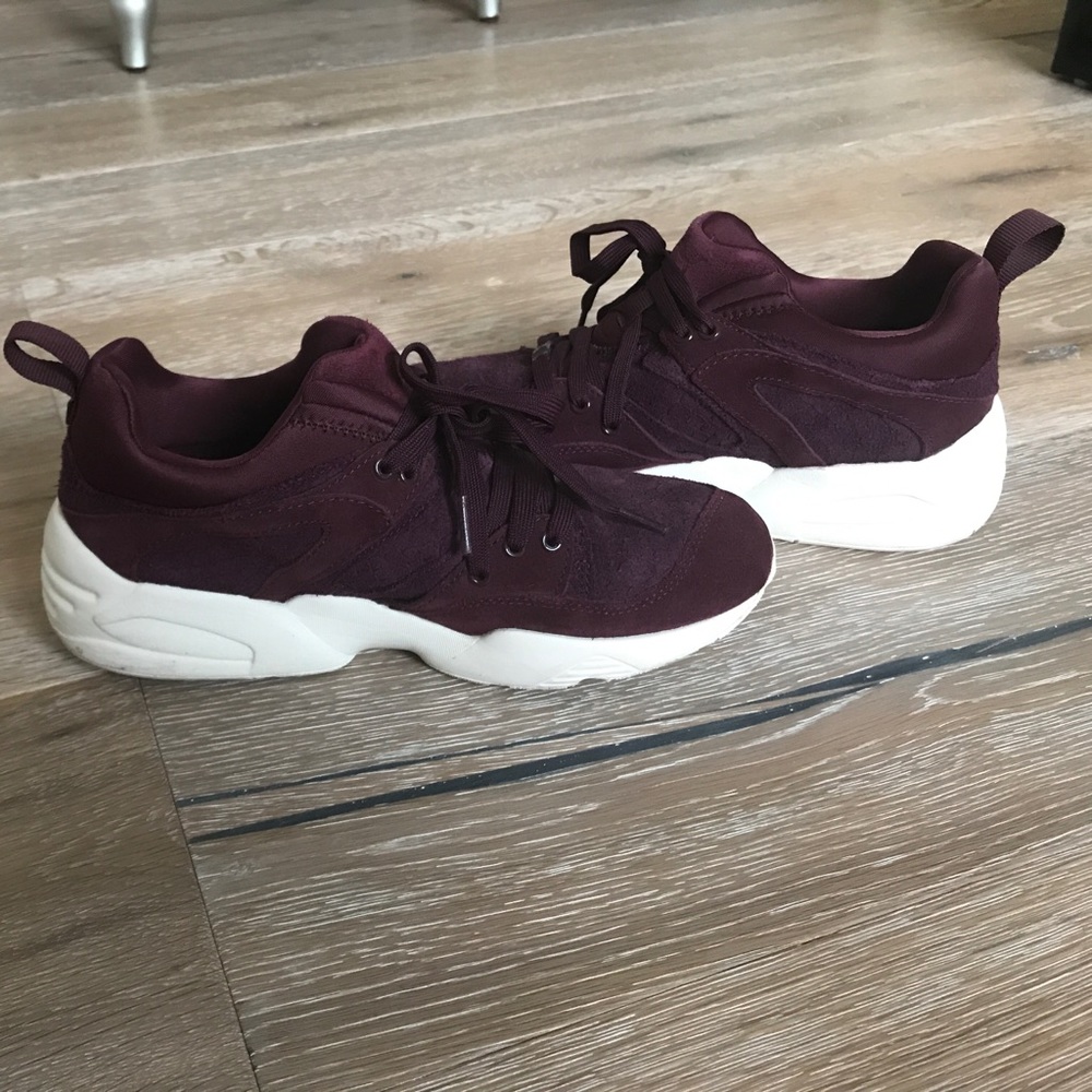 Puma Maroon Sneakers Size 7.5