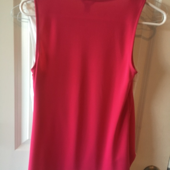 Fuchsia cross over summer tank - Picture 2 of 3