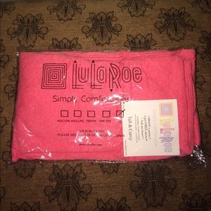 NWT Pink Heather LuLaRoe Leggings TC