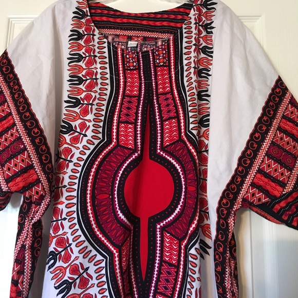 Vintage Thailand tunic dress 100% cotton Tribal - Picture 2 of 8