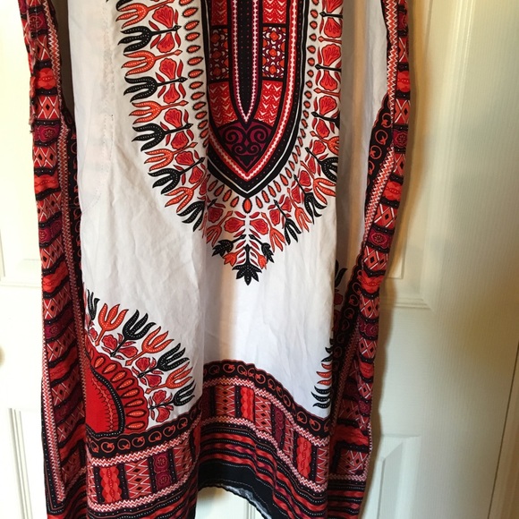 Vintage Thailand tunic dress 100% cotton Tribal - Picture 3 of 8