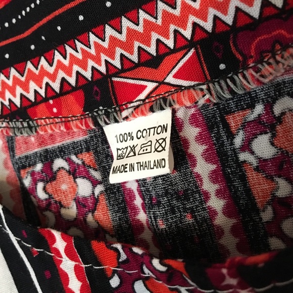 Vintage Thailand tunic dress 100% cotton Tribal - Picture 4 of 8
