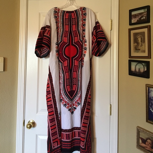 Vintage Thailand tunic dress 100% cotton Tribal - Picture 5 of 8