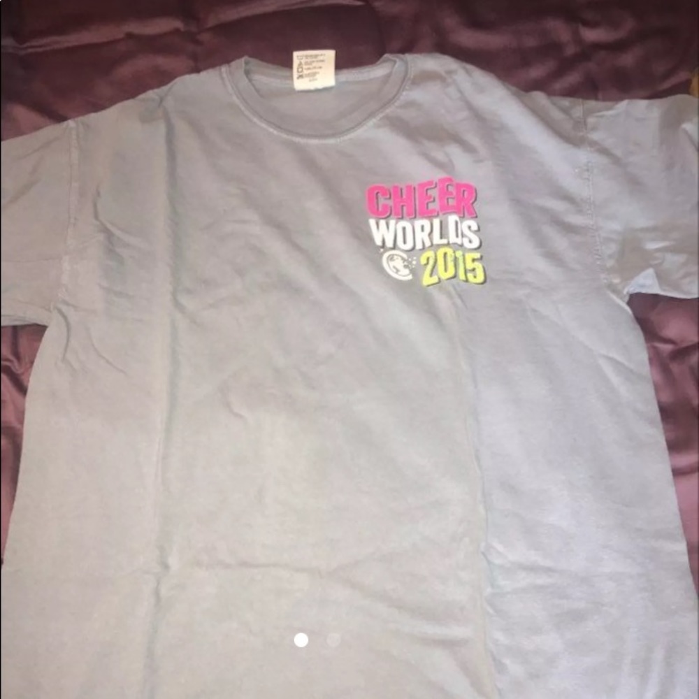 the cheerleading worlds shirt