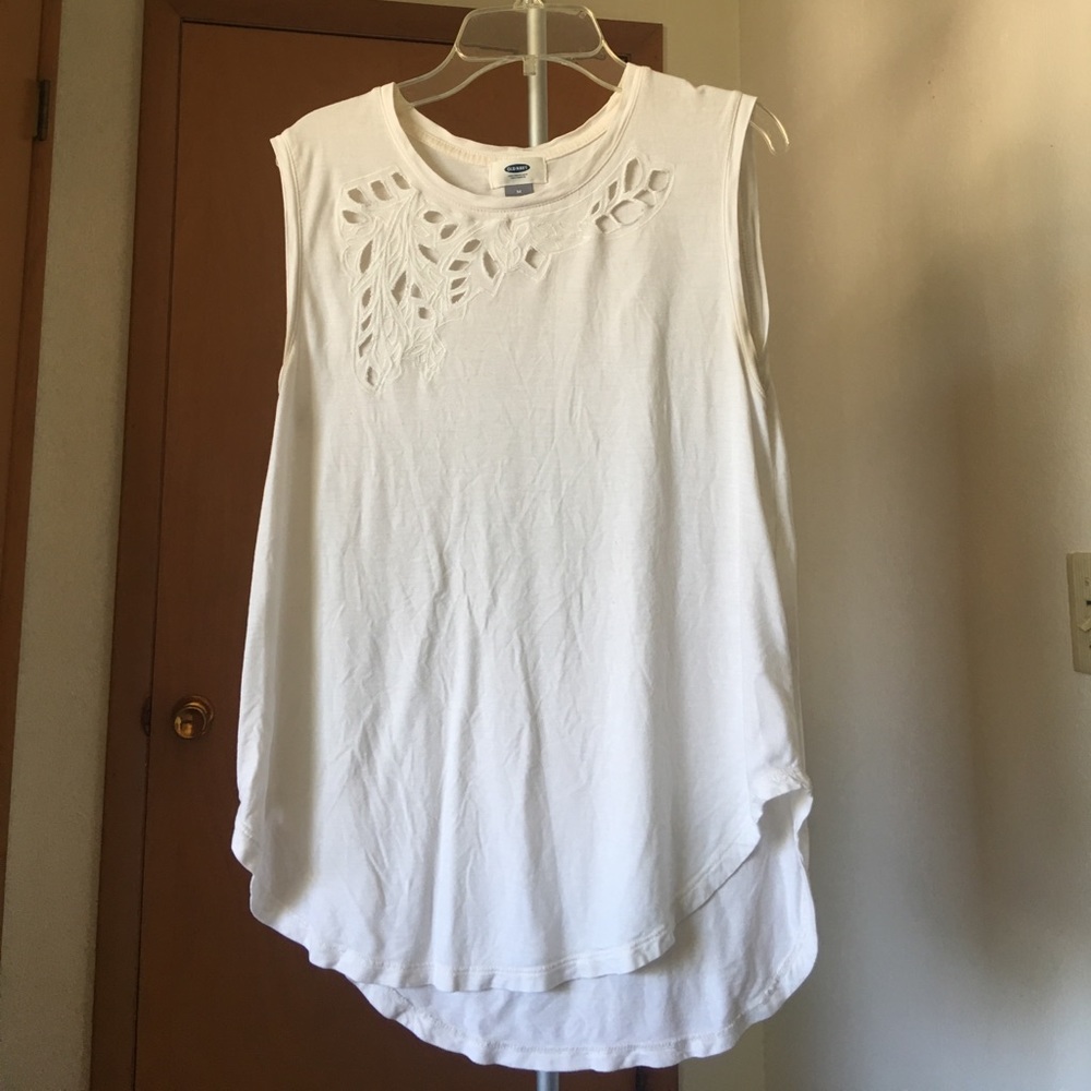 Old Navy (M) white tank