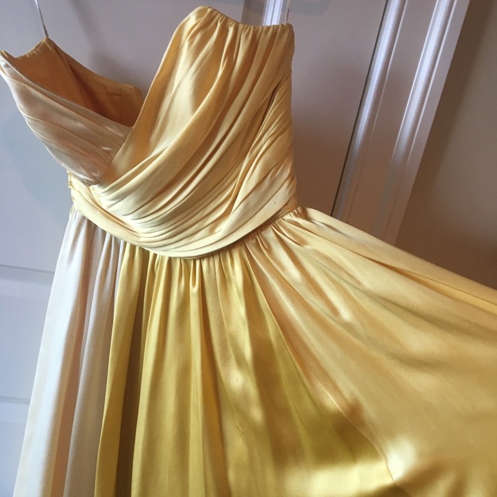 SILKY mini gown! Betsy Johnson