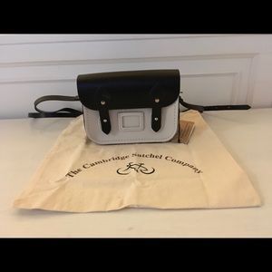 Tiny Satchel Leather Cross Body Bag