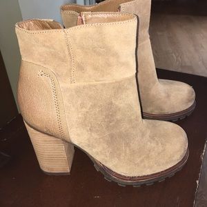 Suede Booties