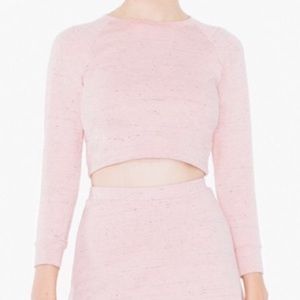 American apparel pink Hyperion sweater