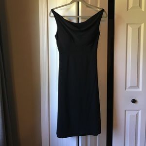 Fitted black dress