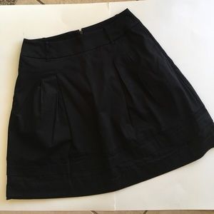 White House/ Black Market black skirt size 8