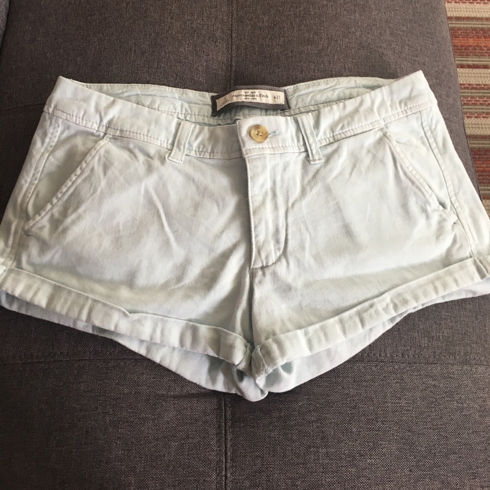 Baby Blue low-waisted Shorts