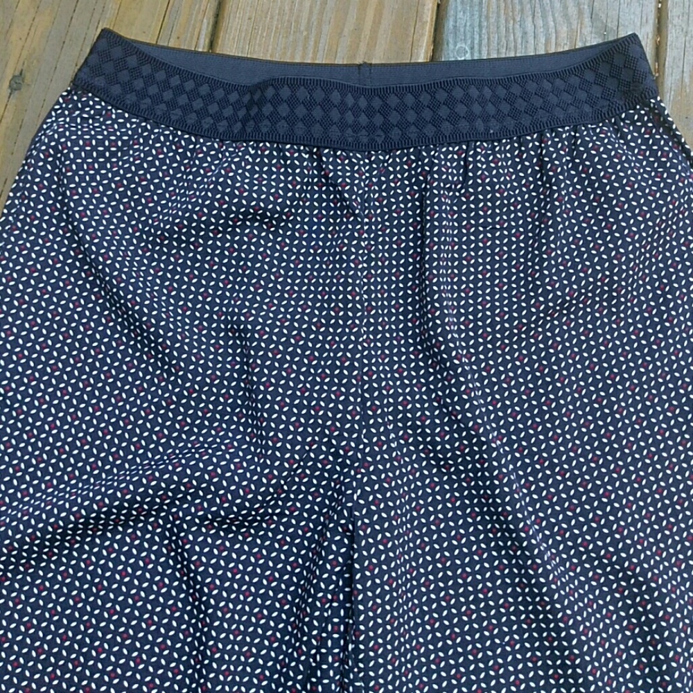 *NEW* H&M elastic waist patterned flowy pants