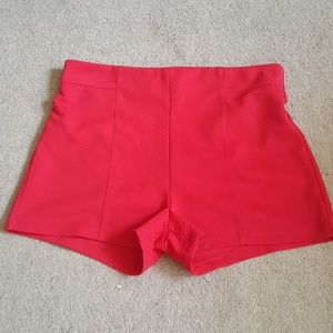 NWOT Zip- back high waisted shorts