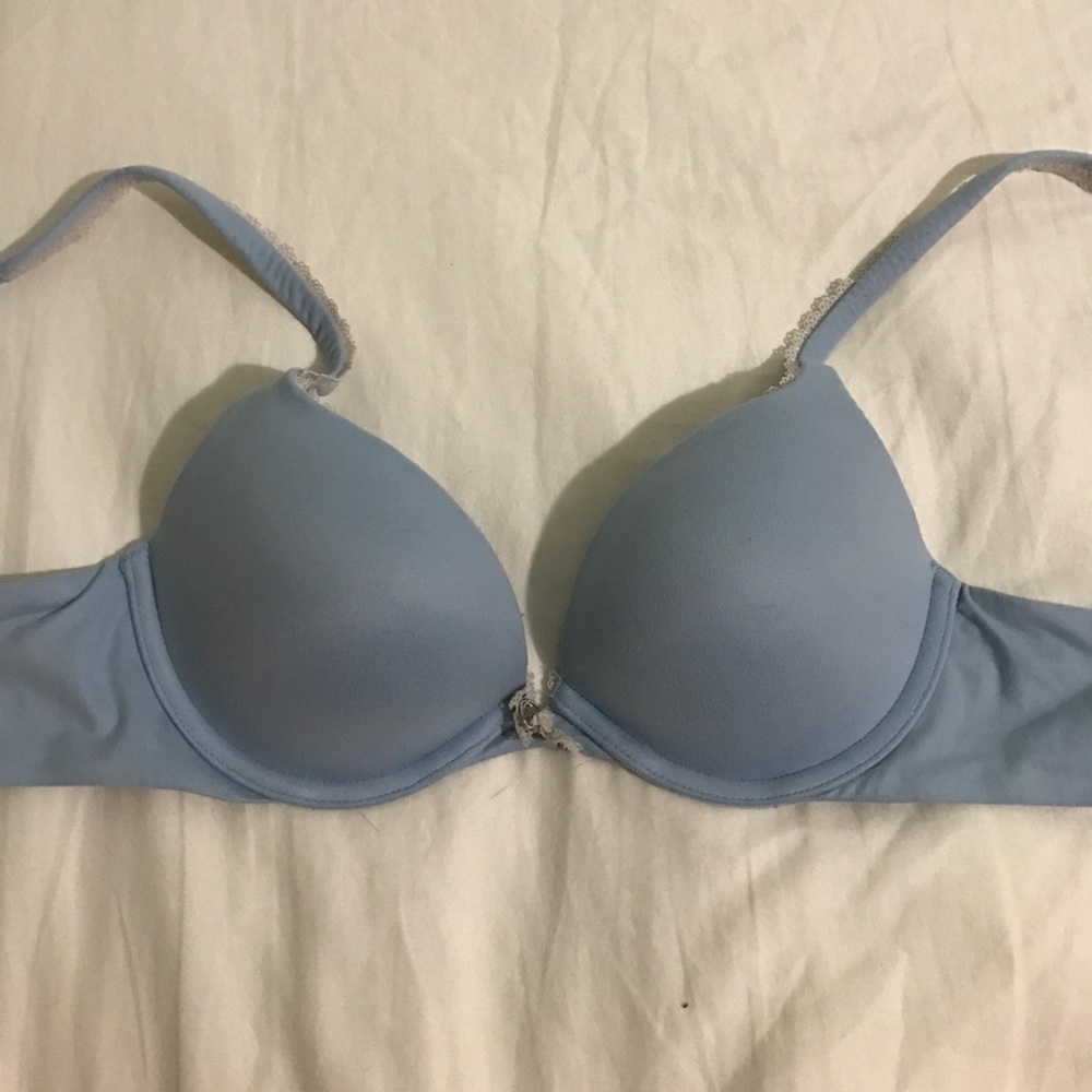 Body by Victoria's Secret baby blue push up bra