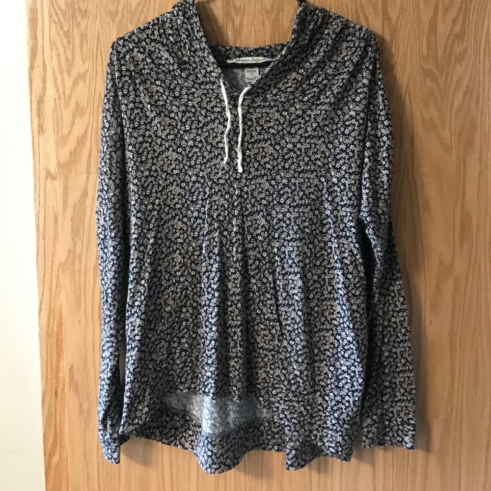 Super comfortable, hooded top