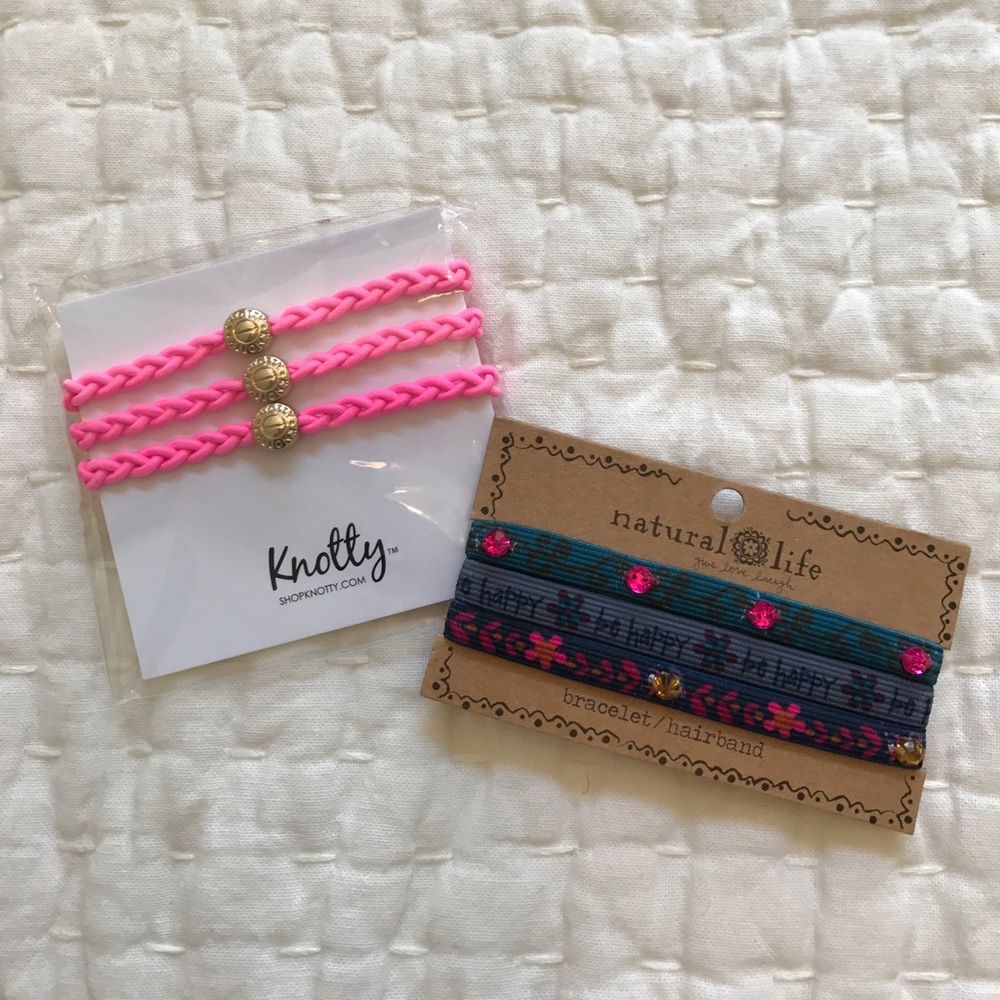 NWT Bundle of 2 Hairband Bracelets