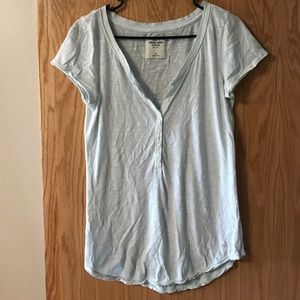 Light blue simple tee