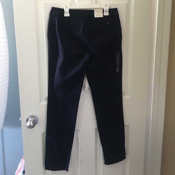Tommy Hilfiger Navy Khakis - Picture 2 of 4