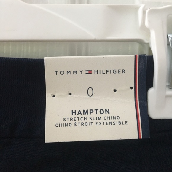 Tommy Hilfiger Navy Khakis - Picture 3 of 4