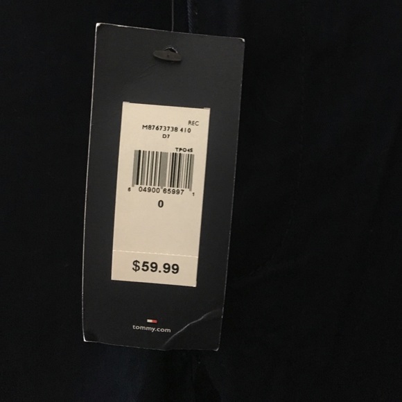 Tommy Hilfiger Navy Khakis - Picture 4 of 4