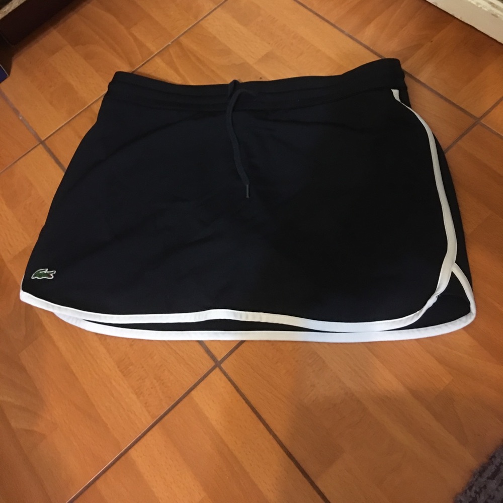 Lacoste skirt.
