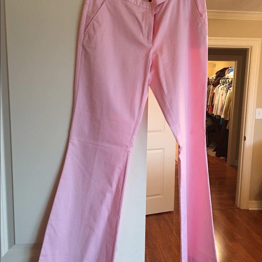 Soft pink pants