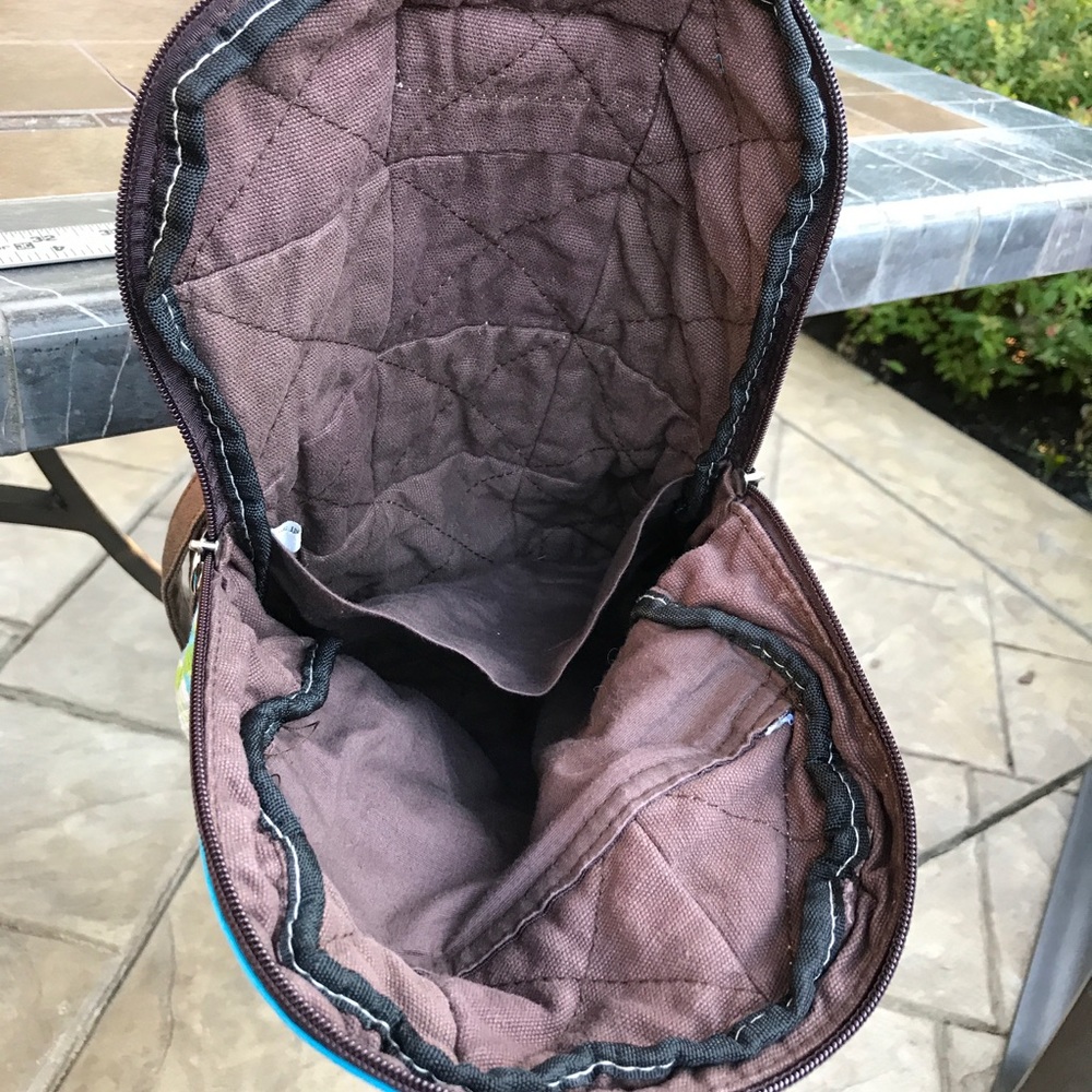 Quilted Rag Back Pack Purse/Bookbag - Picture 7 of 8