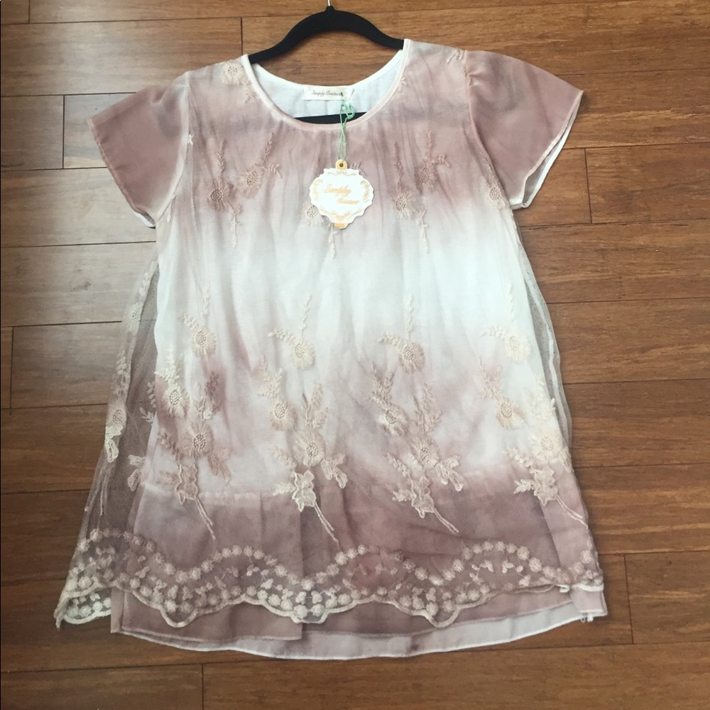 Simply Couture Lace Tunic