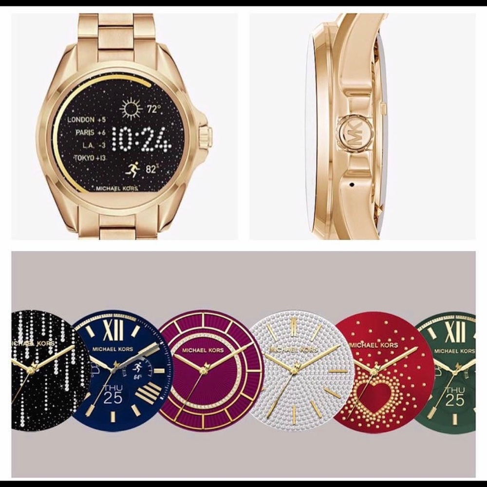 Michael Kors Bradshaw Smartwatch - Yellow Gold