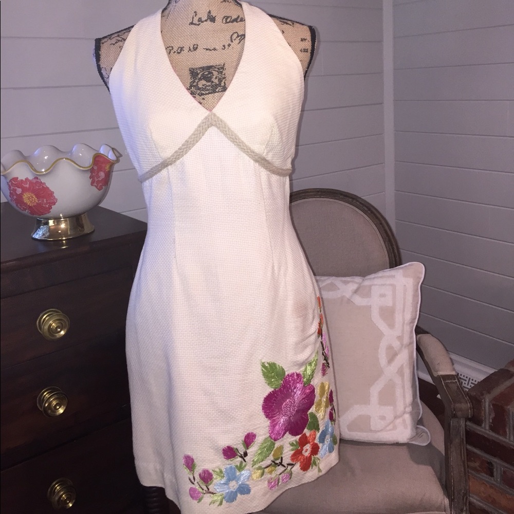 EUC Lilly Pulitzer Halter Sun Dress ( rate! Sz 0)