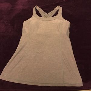 Gray lululemon tank