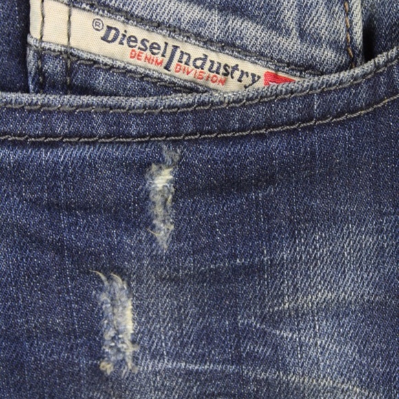 MENS DIESEL BUSTER SLIM TAPERED JEANS 30X34 NWT - Picture 2 of 7