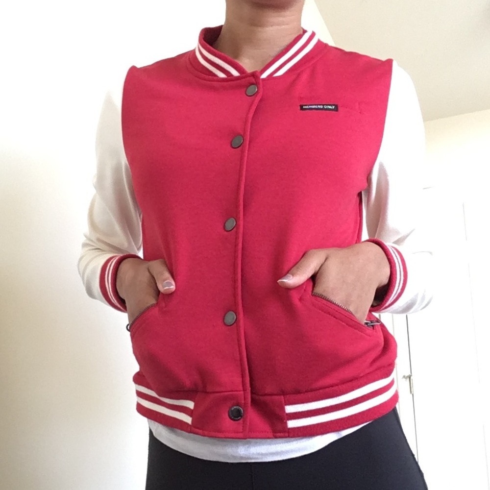 Red and Black Jacket