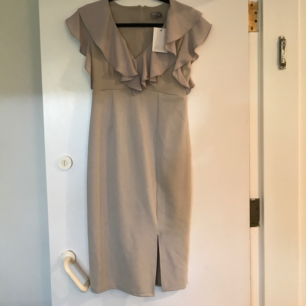 Asos maternity grey dress