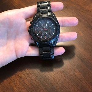 Michael Kors carbon fiber watch
