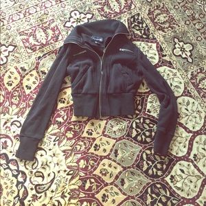 Forever 21 Black Zip Up