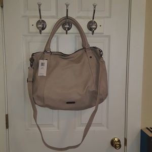 STEVE MADDEN BISQUE MARLOW TOTE