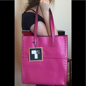 Brand New Tess Genuine Leather Vanessa Tote Purse