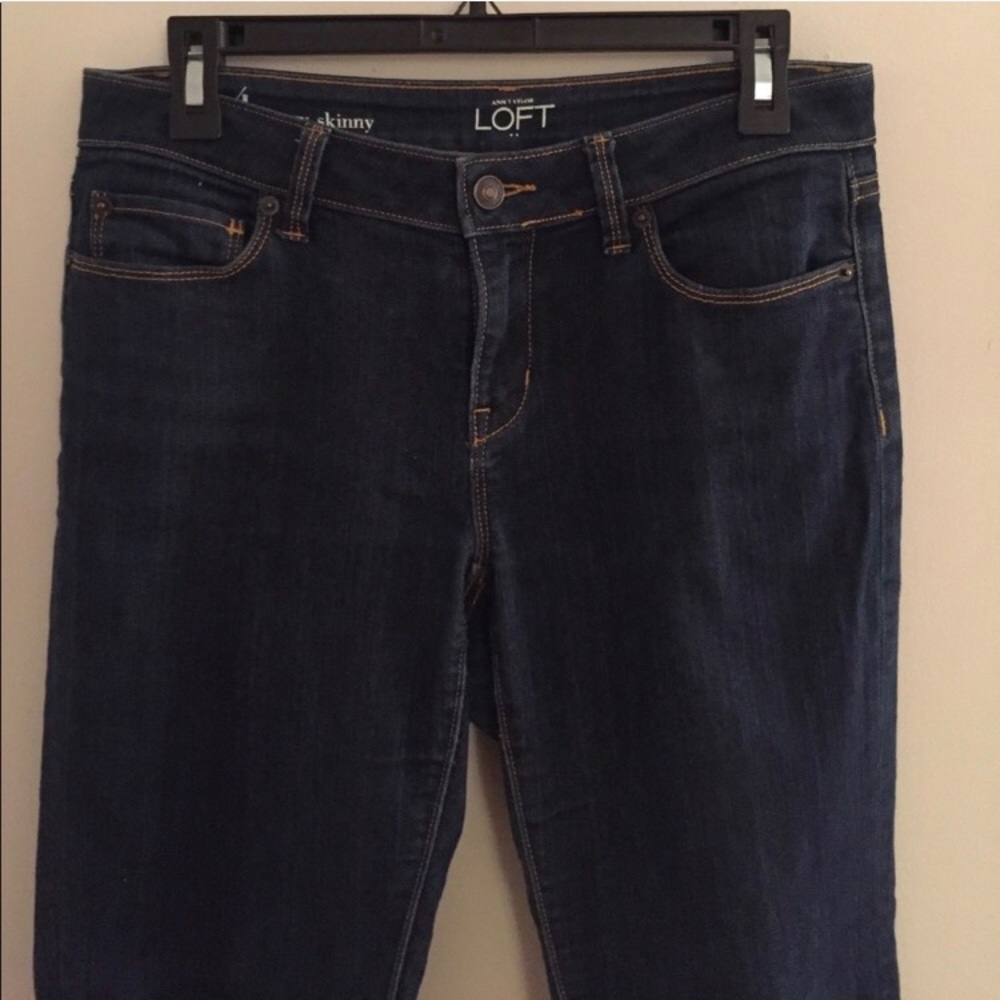 Loft Curvy Skinny Jeans Size 4/27