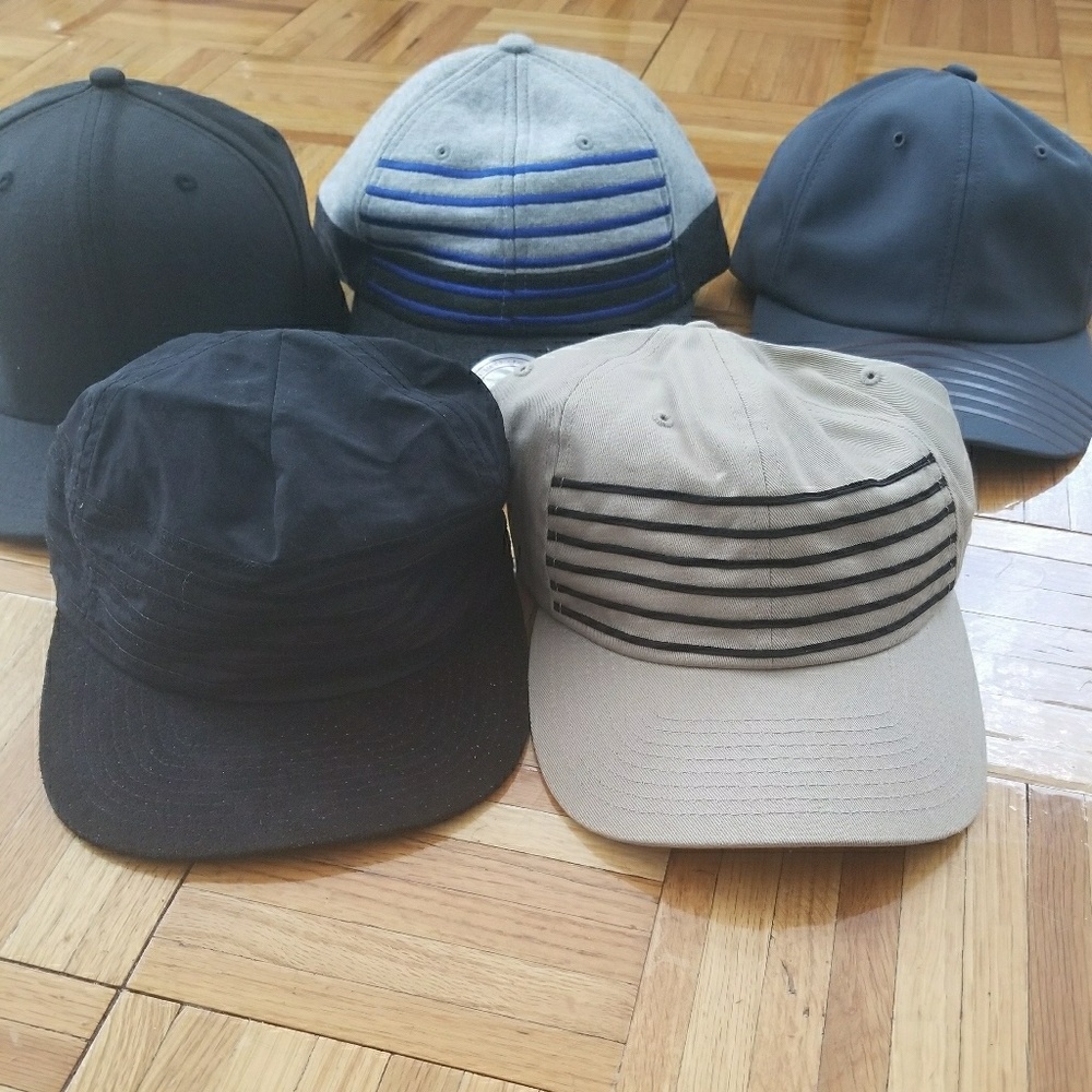 NWOT 5 set of stylish NEVER WORN hats!