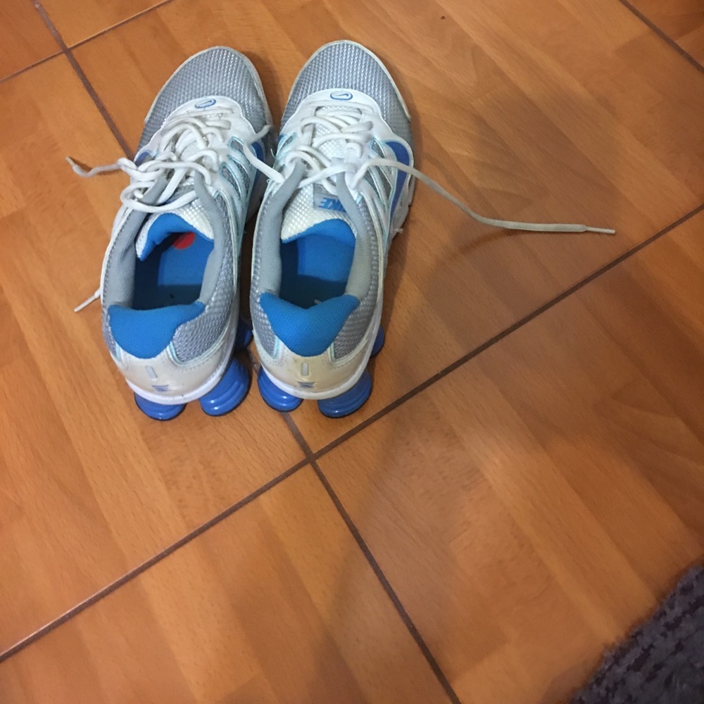Nike sneakers.