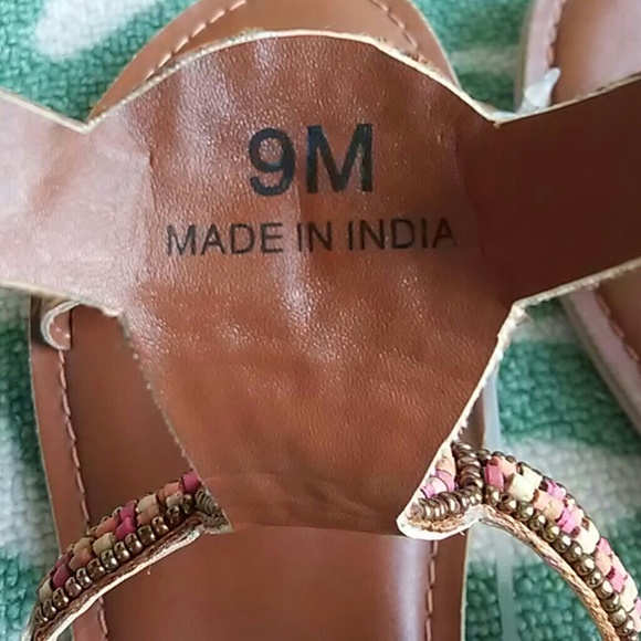 NWOT Coconuts by Matisse Beaded Sandals - Picture 4 of 6